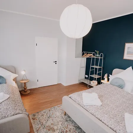 Deluxe I 2 Bedroom I 7p I Zentral I Kueche I Wifi I Naehe Zollhafen I Helloyou X Bright Collection Apartmán Mohuč