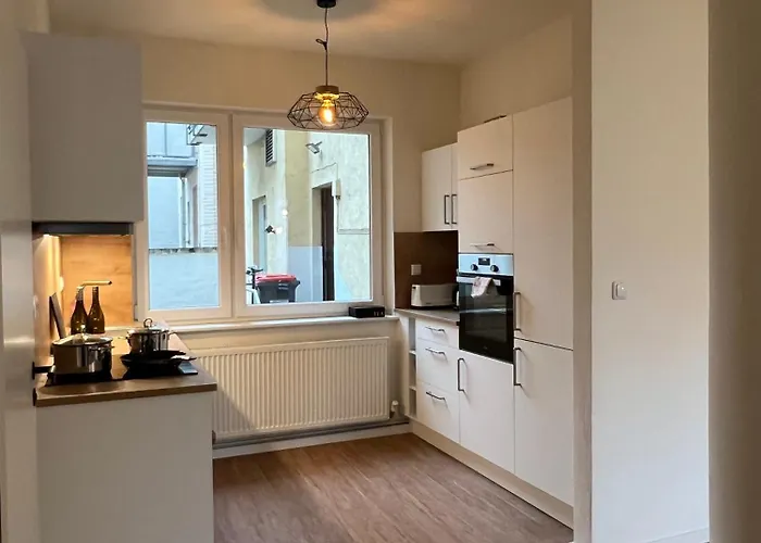 Deluxe Apartment Mainz I 2 Bedroom I 7P I Zentral I Kueche I Wifi I Naehe Zollhafen I Helloyou Apartments X Bright Collection Apartment