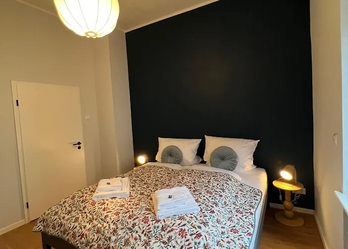 Deluxe Apartment Mainz I 2 Bedroom I 7P I Zentral I Kueche I Wifi I Naehe Zollhafen I Helloyou Apartments X Bright Collection Mainz
