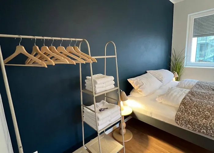 Deluxe Apartment Mainz I 2 Bedroom I 7P I Zentral I Kueche I Wifi I Naehe Zollhafen I Helloyou Apartments X Bright Collection Apartment