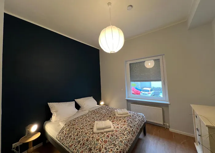 Deluxe Apartment Mainz I 2 Bedroom I 7P I Zentral I Kueche I Wifi I Naehe Zollhafen I Helloyou Apartments X Bright Collection Apartment Mainz