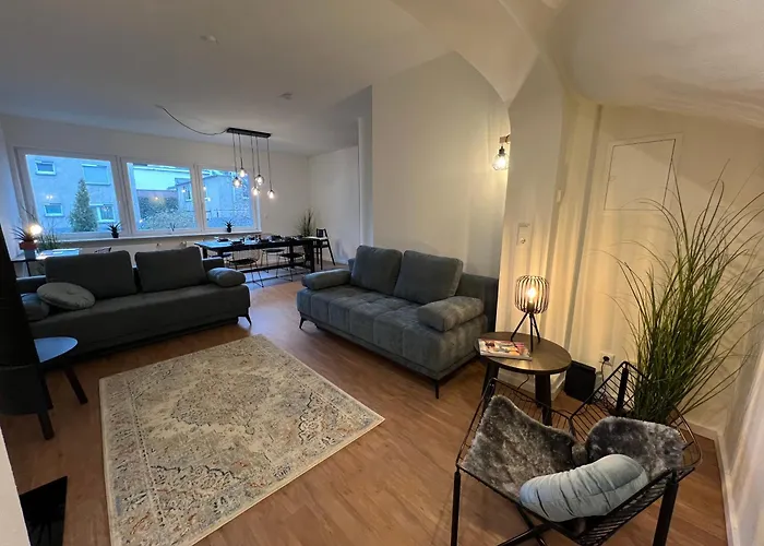 Apartment Deluxe Apartment Mainz I 2 Bedroom I 7P I Zentral I Kueche I Wifi I Naehe Zollhafen I Helloyou Apartments X Bright Collection Mainz