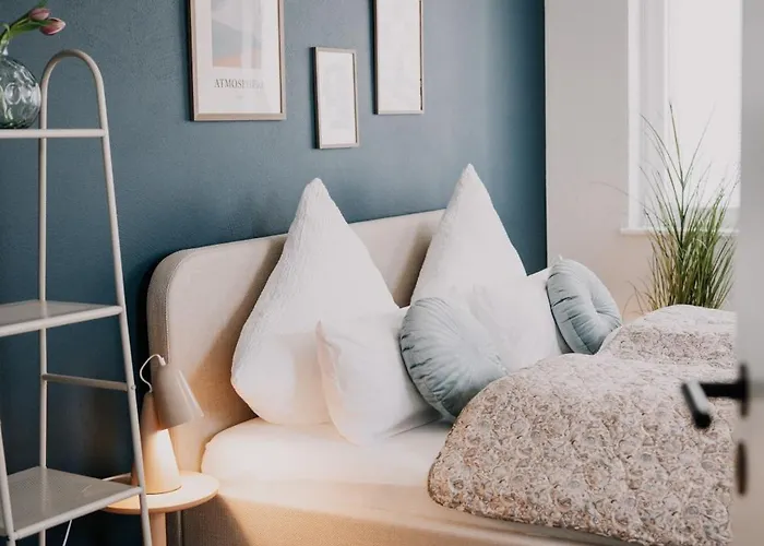 Deluxe I 2 Br I 7p I Zentral I Küche I Wifi I Nähe Zollhafen I Helloyou X Bright Collection Apartment Mainz