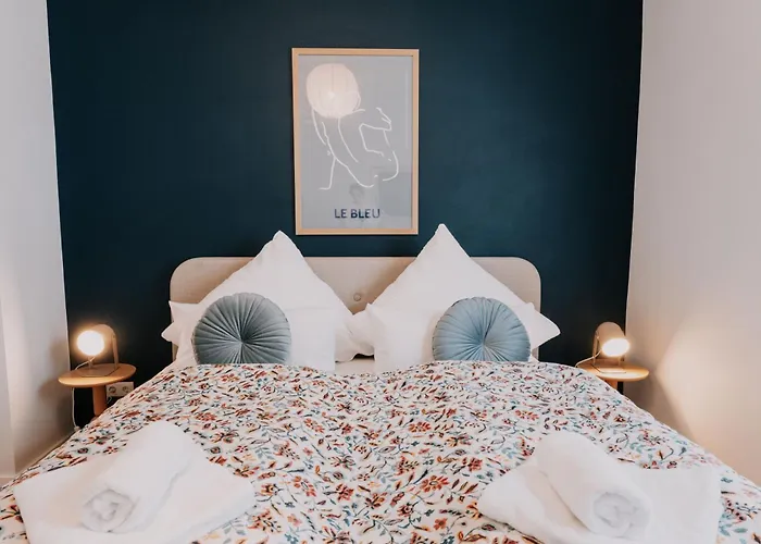 Apartment Deluxe I 2 Br I 7p I Zentral I Küche I Wifi I Nähe Zollhafen I Helloyou X Bright Collection Mainz